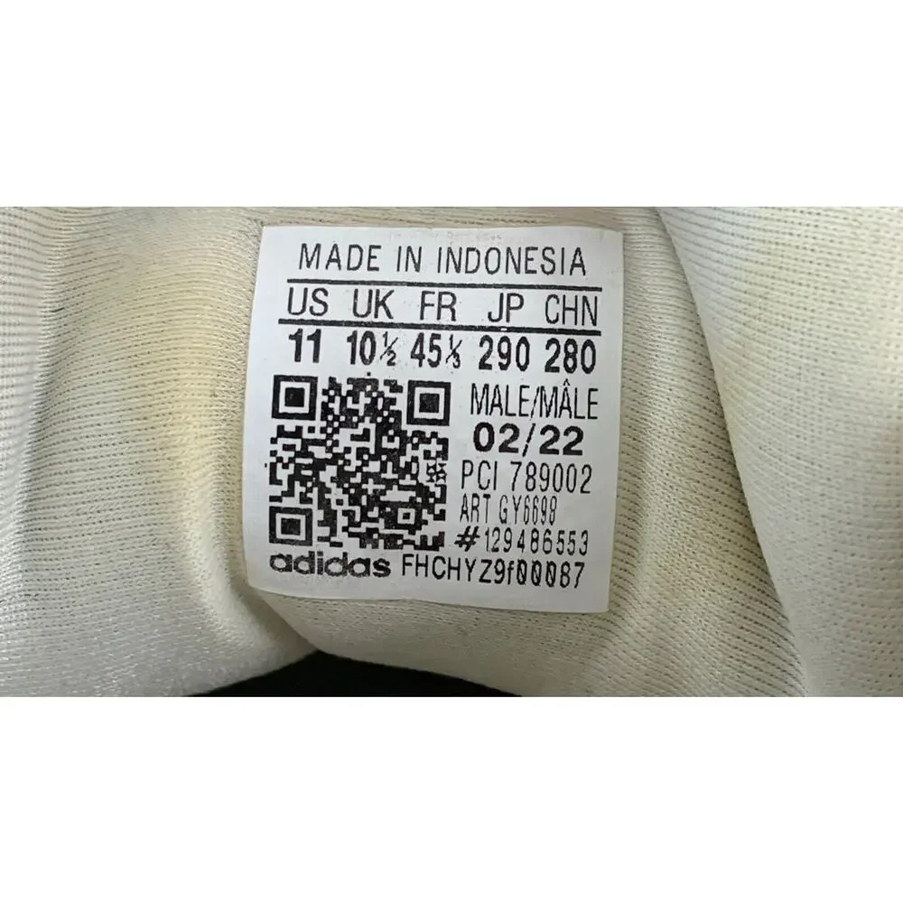 Adidas ZX22 Boost Mens Sneakers Size 11 Gray Mesh & Suede Athletic Shoes